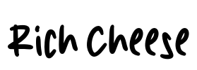 Rich Cheese Font Image