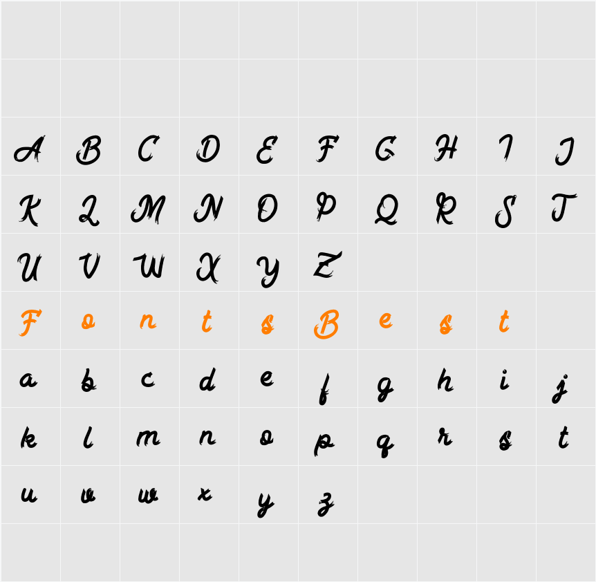 Alkilri FREE Character Map