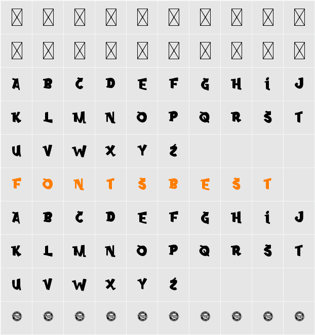 NewBestieDemo Character Map
