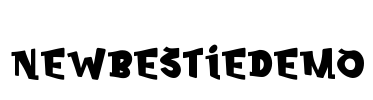 NewBestieDemo Font Image