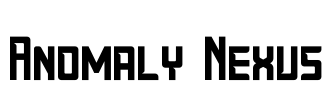 Anomaly Nexus Font Image