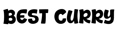 Best Curry Font Image