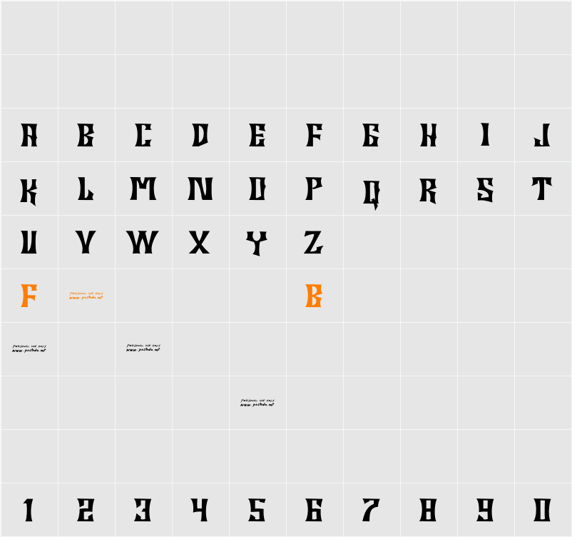 Batboy Character Map