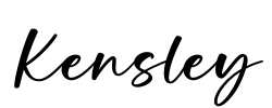 Kensley Font Image