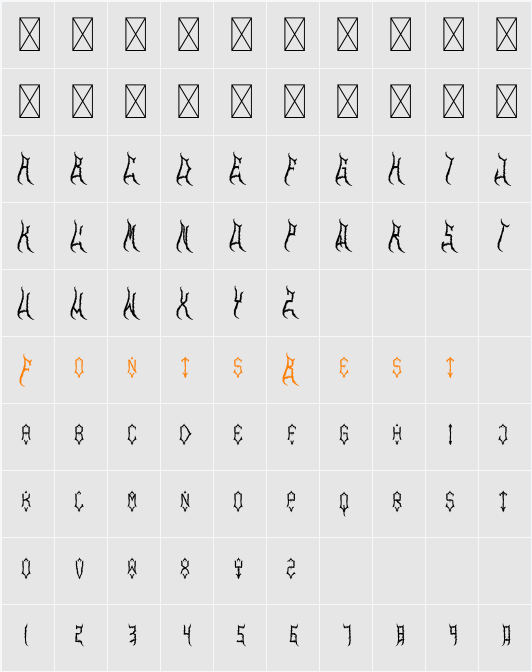 Monsters Wings Demo Character Map