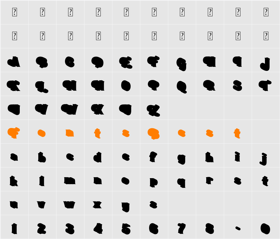 Boogie Boys Shadow Character Map