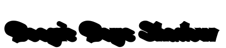 Boogie Boys Shadow Font Image