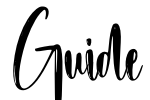 Guide Font Image