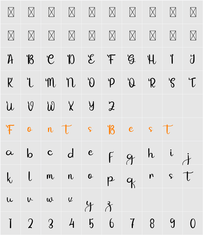 Angelina Character Map