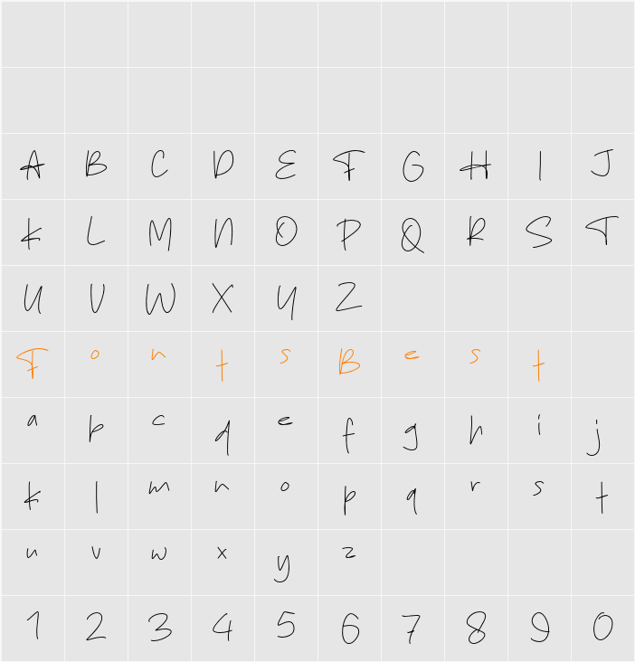 Micky Amster Character Map