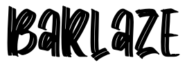 Barlaze Font Image