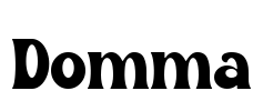Domma Font Image
