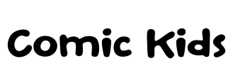 Comic Kids Font Image