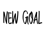 New Goal Font Image