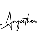 Anfather Font Image