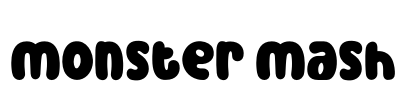 Monster Mash Font Image