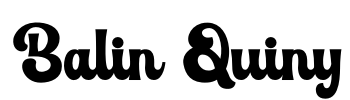 Balin Quiny Font Image