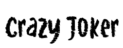 Crazy Joker Font Image