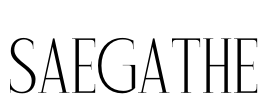 SAEGATHE Font Image