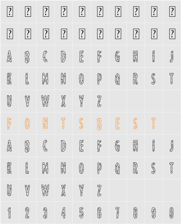 Big Brain Company Character Map
