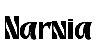 Narnia Font Image