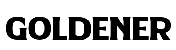 Goldener Font Image