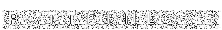 PatternLove Font Image