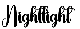 Nightlight Font Image