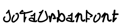 JoTaUrbanFont
