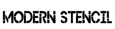 Modern Stencil