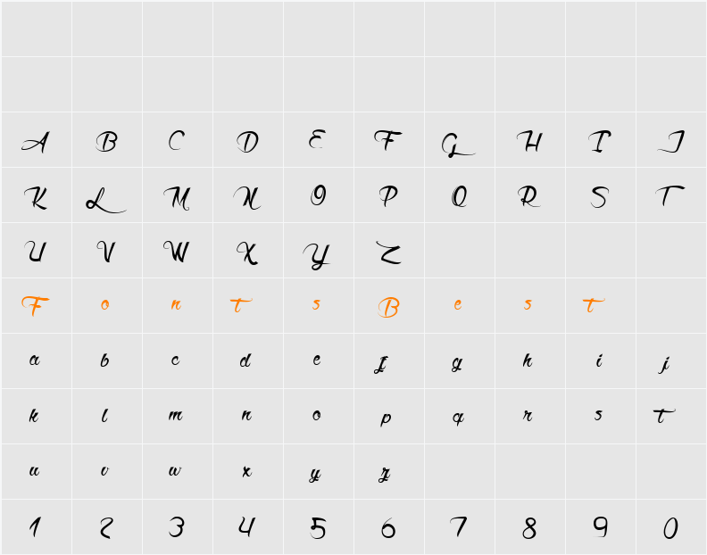 Akhenaton Character Map