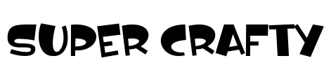 Super Crafty Font Image