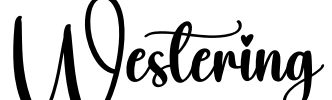 Westering Font Image