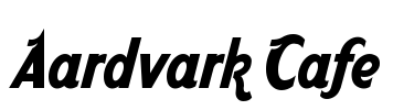 Aardvark Cafe Font Image