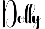 Dolly Font Image