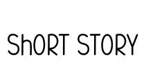 Short Story Font Image