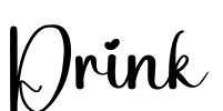 Drink Font Image