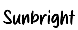 Sunbright Font Image