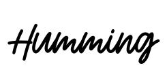 Humming Font Image