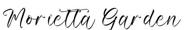 Morietta Garden Font Image