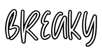 Breaky Font Image
