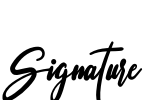 Signature Font Image