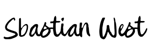 Sbastian West Font Image
