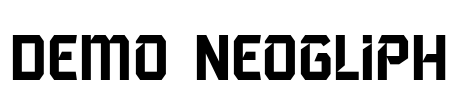 Demo Neogliph Font Image