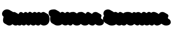 Fanky Bubble Extrude Font Image