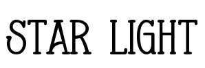 Star Light Font Image