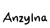 Anzylna Font Image