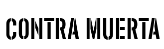 CONTRA MUERTA Font Image