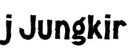 j Jungkir Font Image
