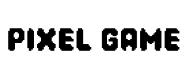 Pixel Game Font Image